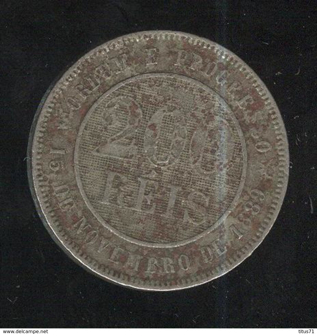 200 Réis Brésil / Brasil / Brazil 1897 - Brasil