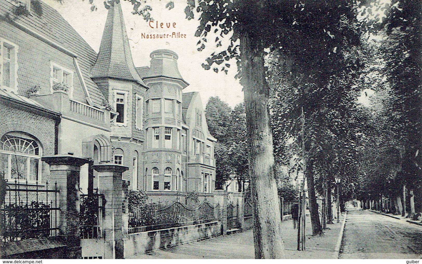 Kleve Cleve  Nassauer Allée  Cachet Militaire  N° 5   1919 - Kleve