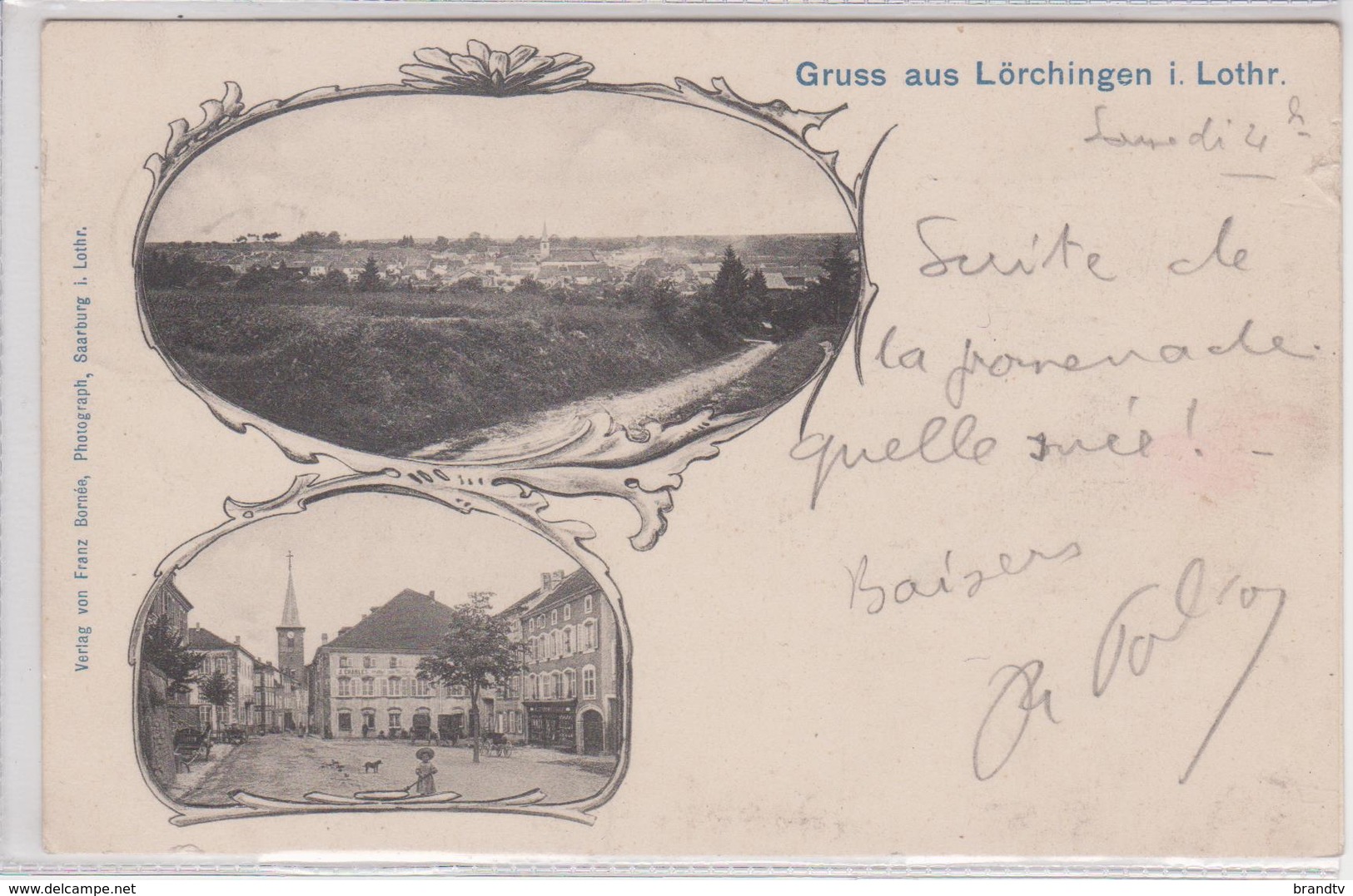 57  GRUSS AUS LORCHINGEN - Lorquin