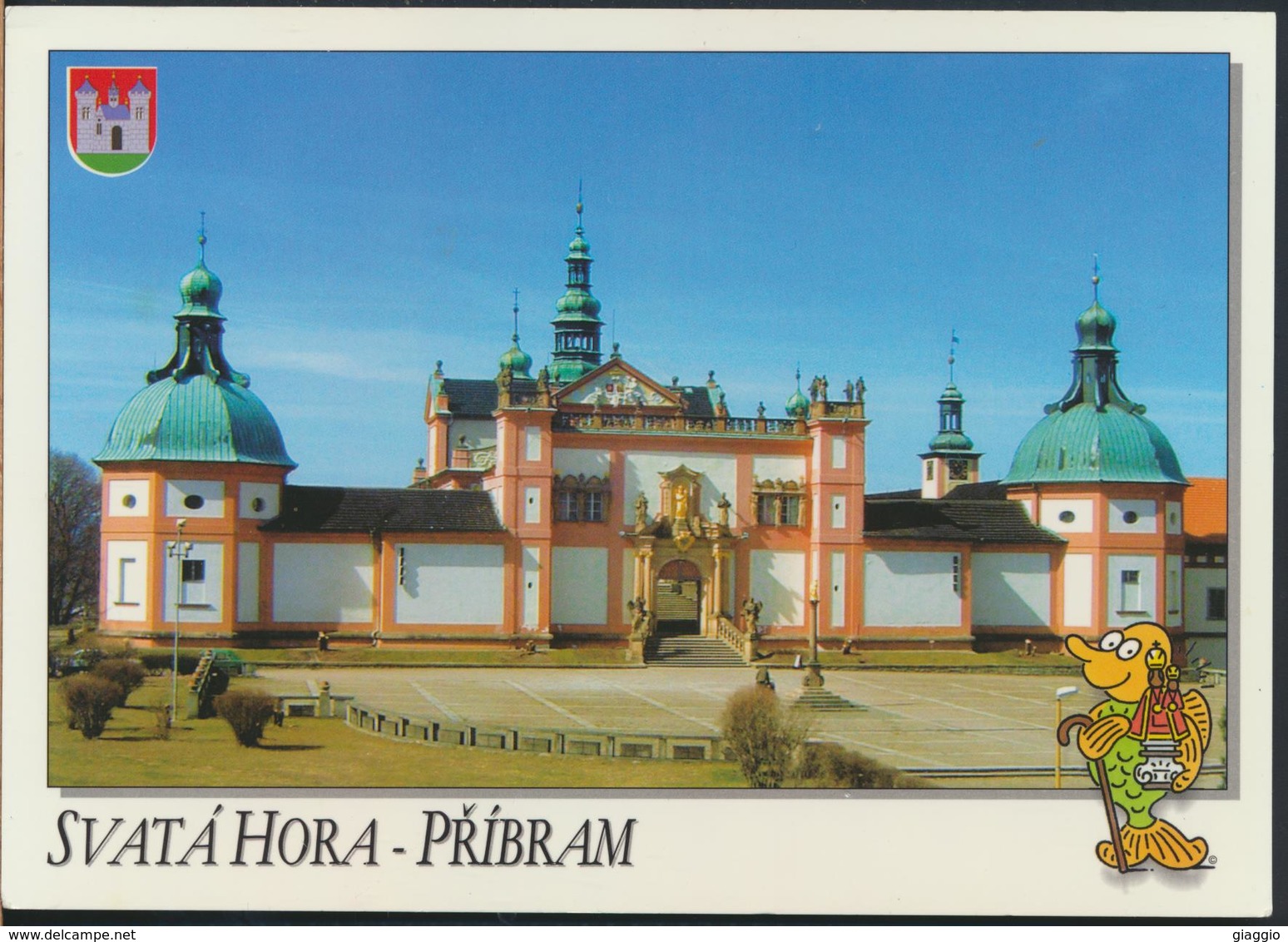 °°° 13051 - CZECH REPUBLIC - PRIBRAM - SVATA HORA - With Stamps °°° - Repubblica Ceca