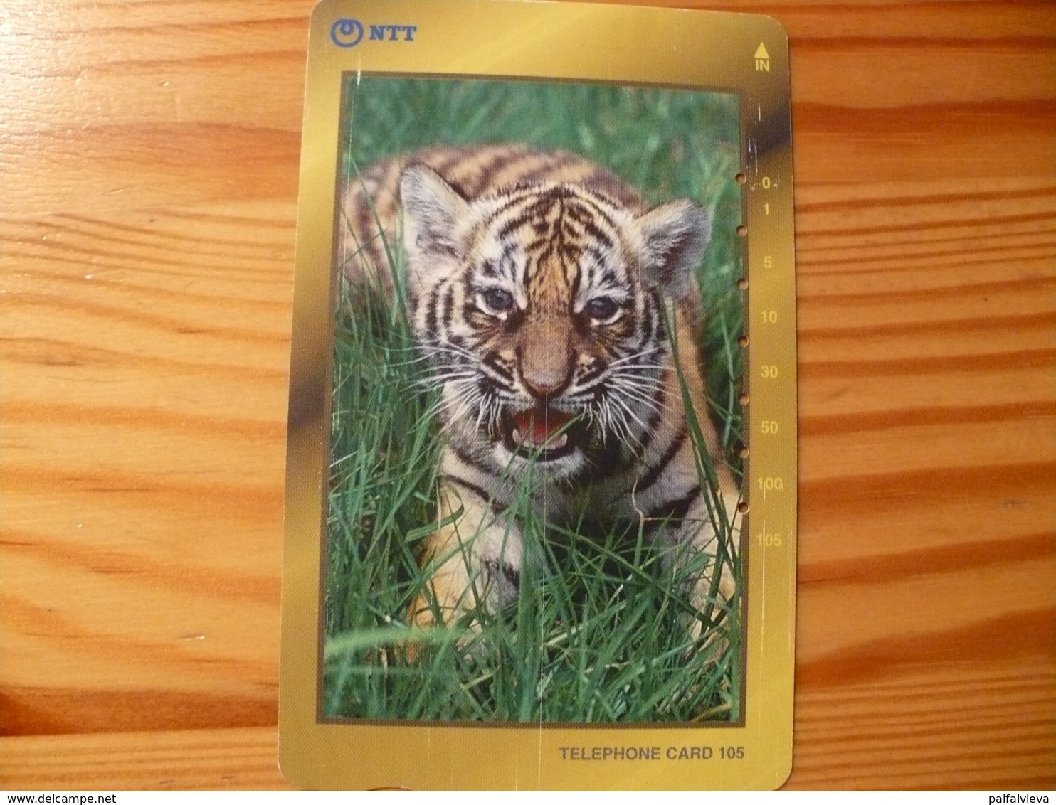 Phonecard Japan 231-268 Tiger - Japón