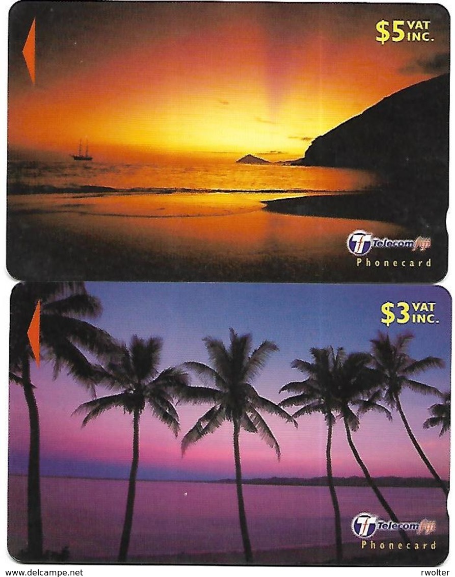 @+  Fiji - Lot De 2 Cartes GPT - 2000 - Fidji