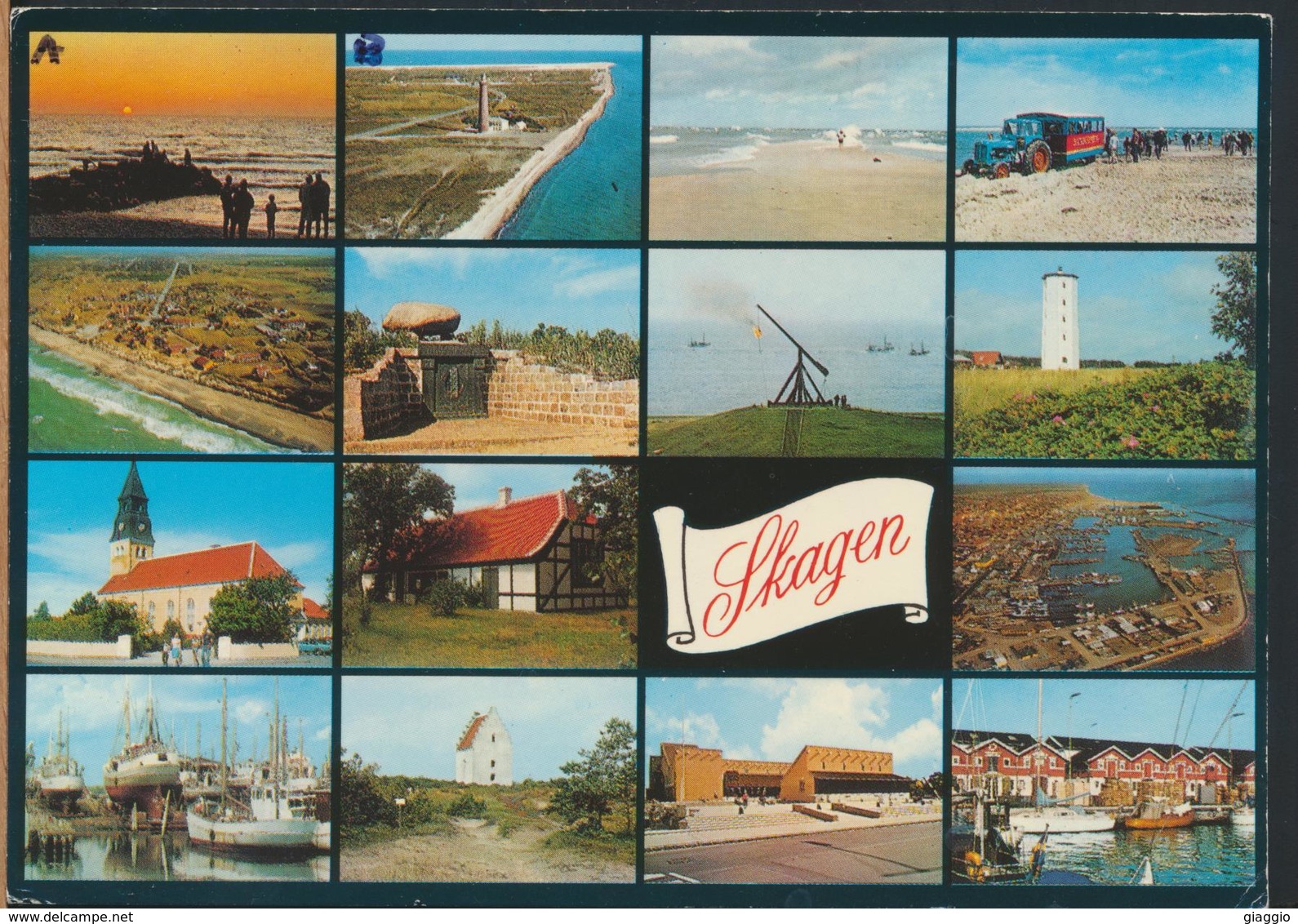 °°° 13054 - DANMARK - SKAGEN - VIEWS - 1993 With Stamps °°° - Danimarca