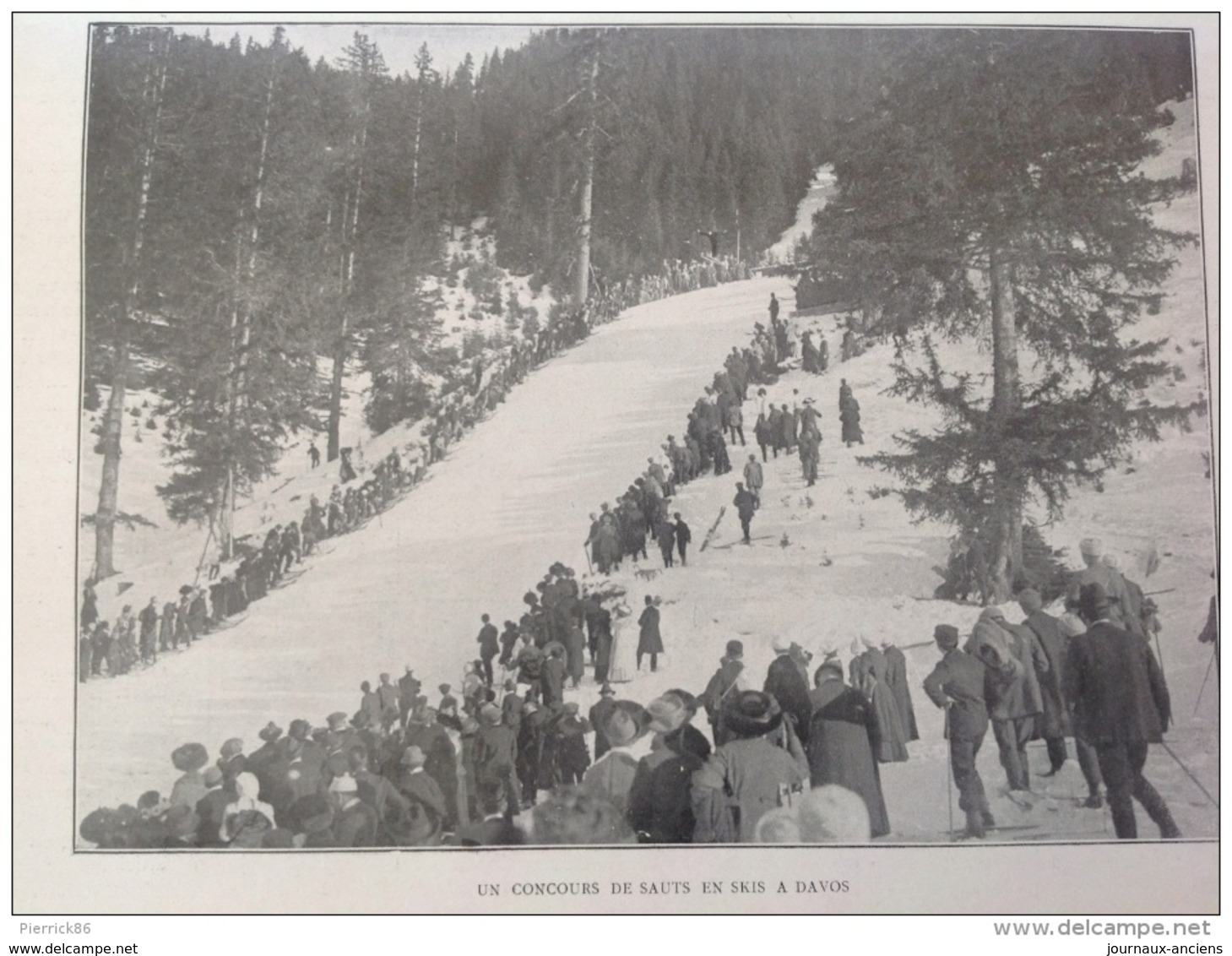 1910 BOBSLEIGHS SKI CURLING PATINOIRE A DAVOS / HOUSE BOATS AMERICAINS / FURETAGE DU LAPIN - Revues Anciennes - Avant 1900