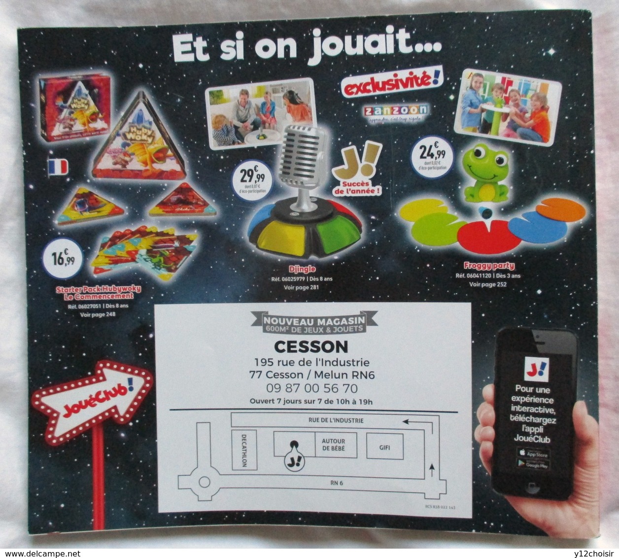 CATALOGUE JOUECLUB JOUETS NOEL 2018