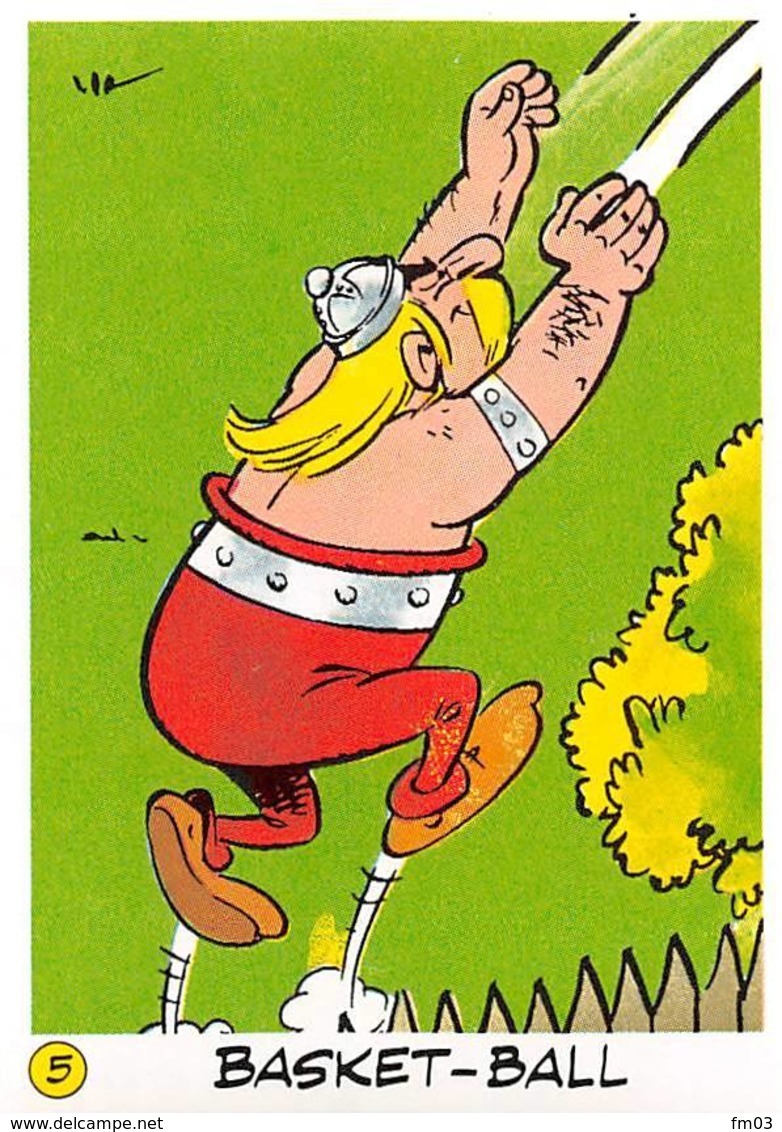 Astérix série complète 25 autocollants la Vache Qui Rit 1992 Jeux Olympiques tir à l'arc ping pong tennis judo aviron ..