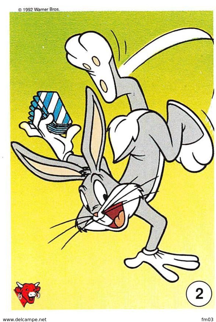 Magie Bugs Bunny Série Complète 20 Images La Vache Qui Rit Fromagerie Bel 1992 Warner - Autres & Non Classés