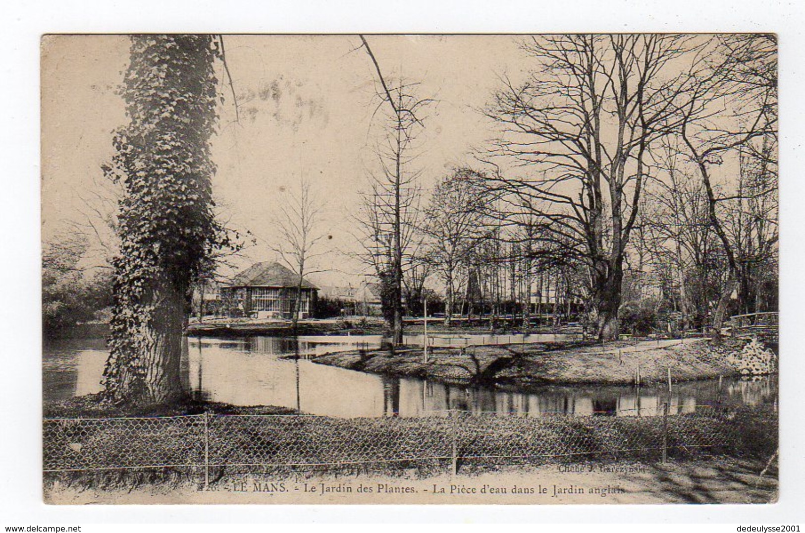 Jan19    7283889    Le Mans    Le Jardin Des Plantes   La Pièce D'eau - Le Mans