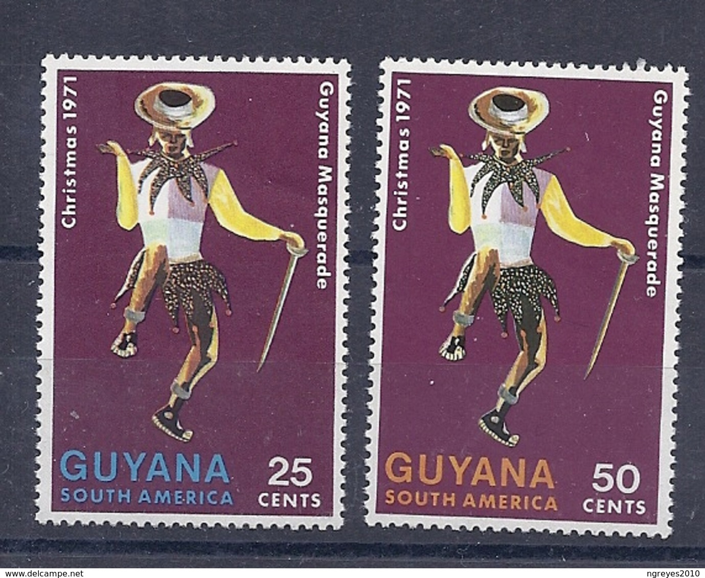 180031052  GUYANA.  YVERT  Nº   388/9  **/MNH - Guyana (1966-...)