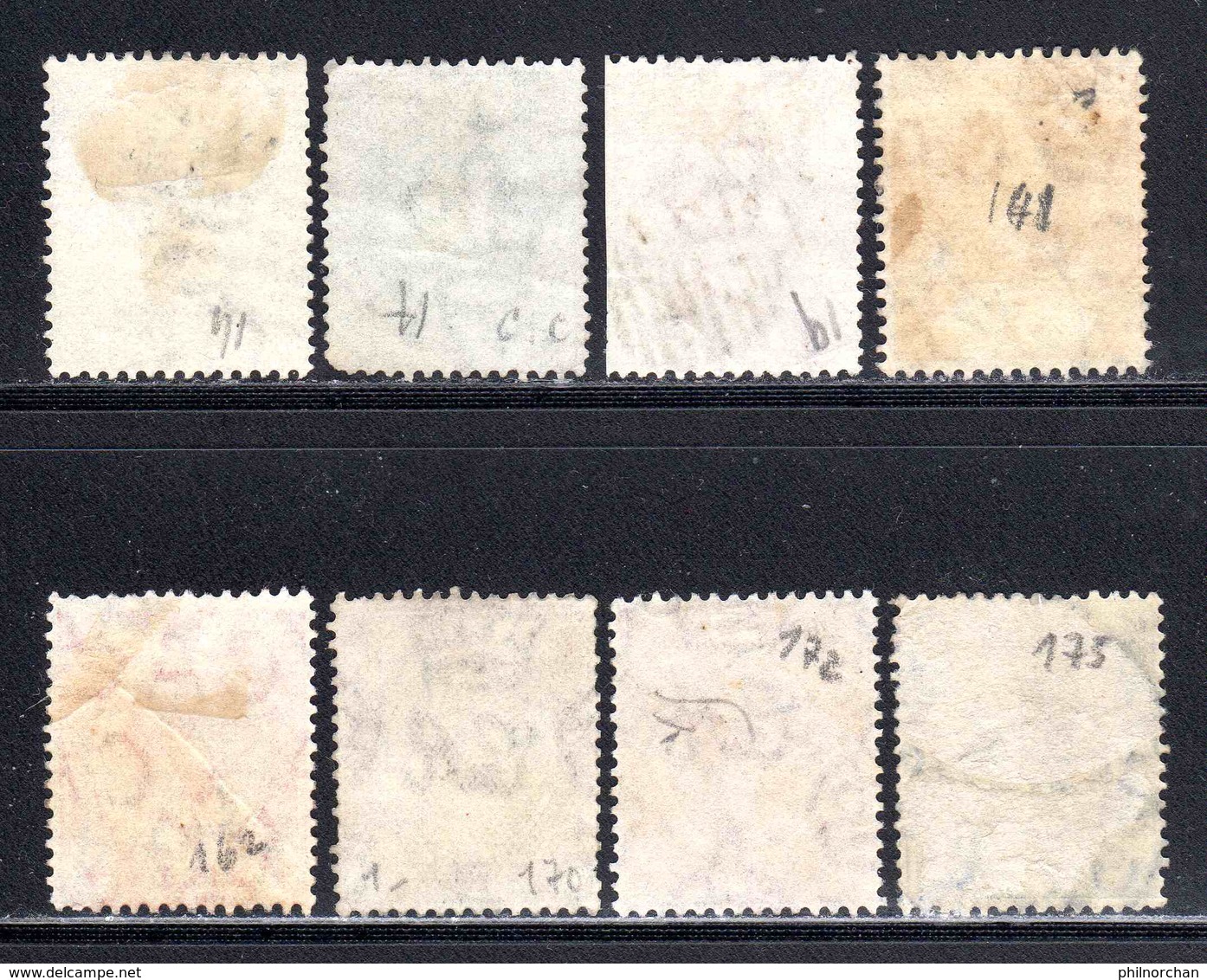 Malacca 1867/1921 N°14,17,19,141,162,170,173,175 (dont Avec Défauts)   3 € (cote 111,90  8 Valeurs) - Malacca