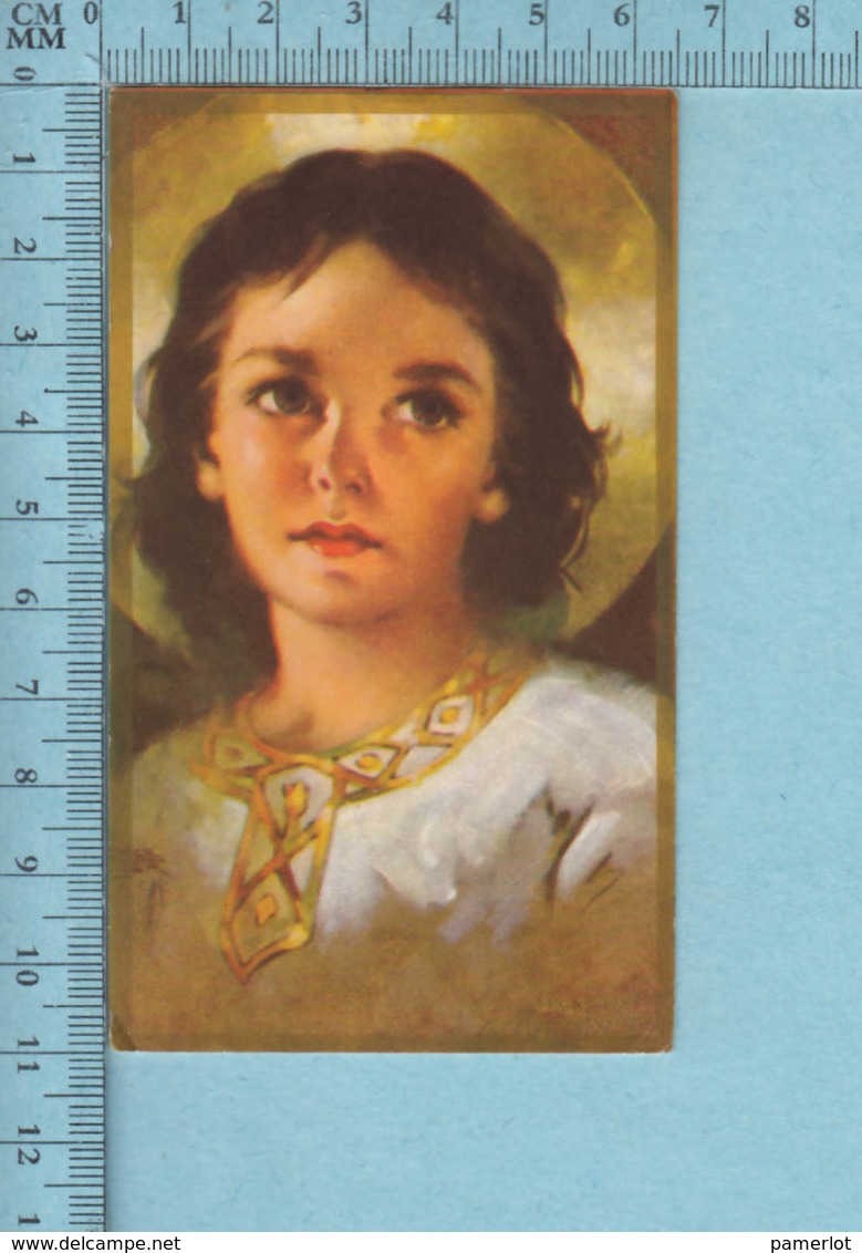 USA -Mortuaire, Enfant Jésus, Decès Mass. 1961 -  Image Pieuse, Religieuse, Holy Card, Santini - Devotieprenten