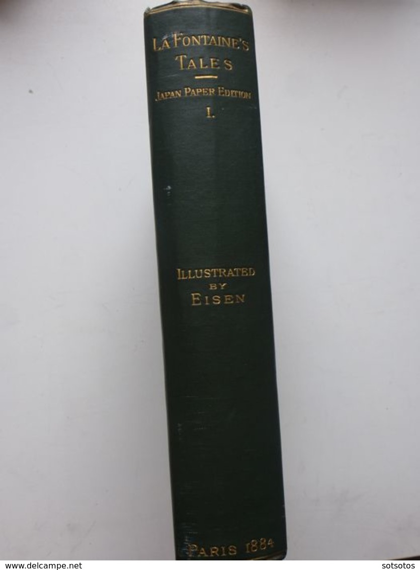 J. De La Fontaine - Tales And Novels In Verse - 1884 History, Illustrated - Quantity: 1 Book - Limited Edition - 1850-1899