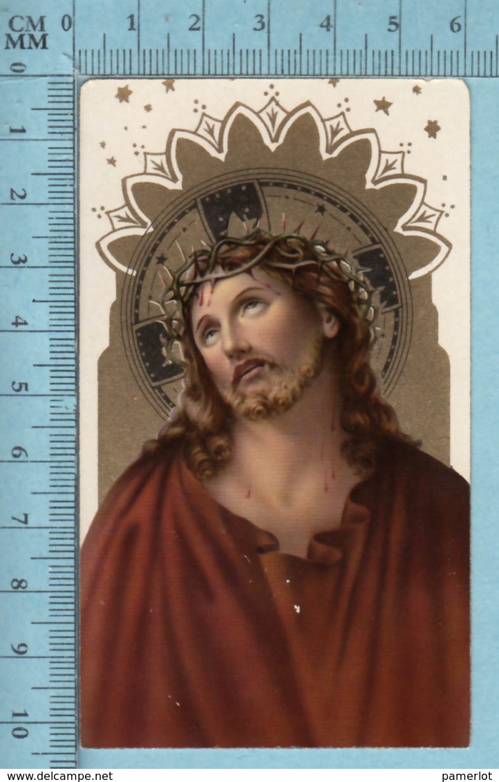 KCGO 27/34 Germany - Gold Print, Ecce Homo, Voici L'homme -  Image Pieuse, Religieuse, Holy Card, Santini - Images Religieuses