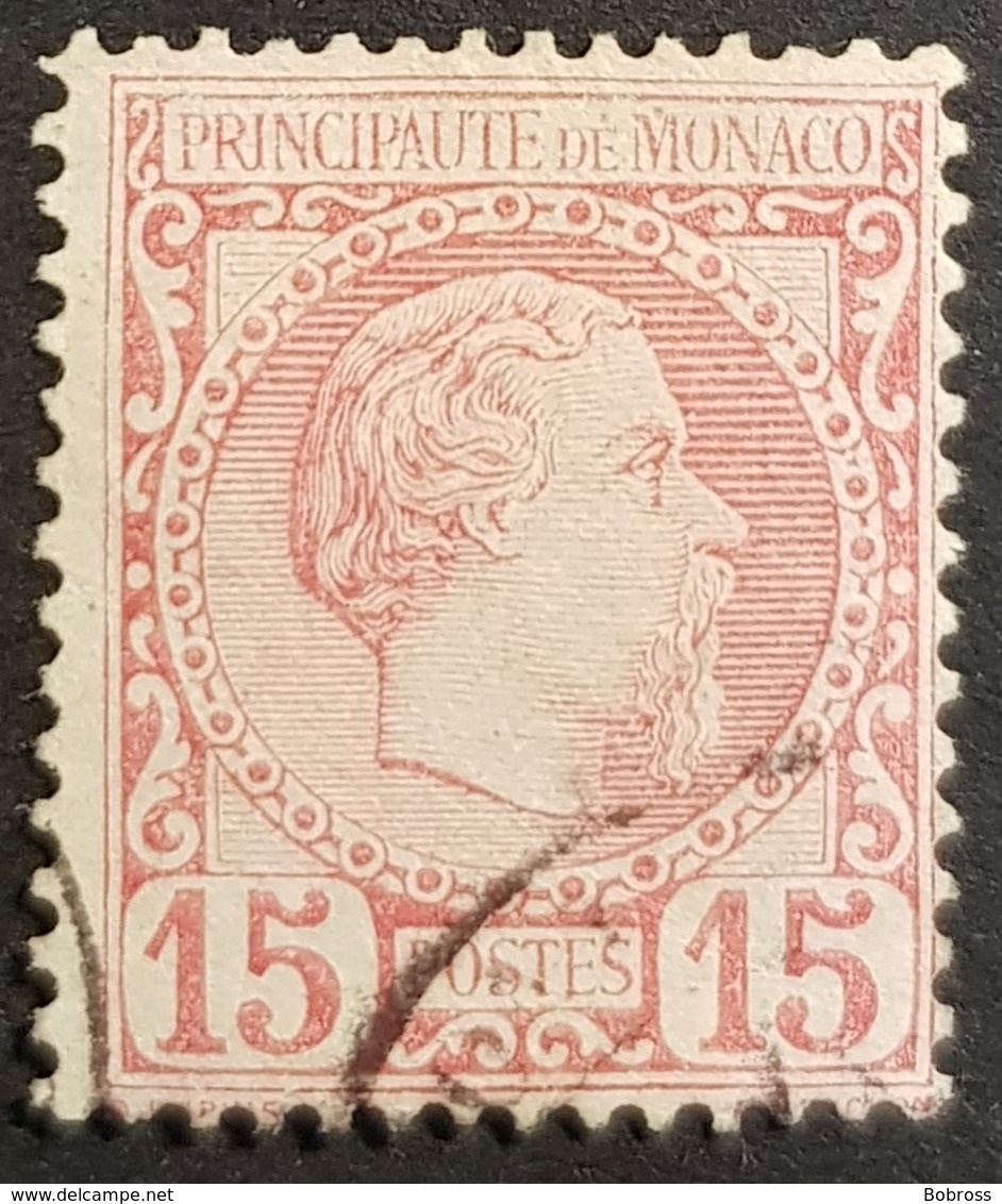 1885, Prince Charles Lll, Monaco, Used - ...-1885 Precursori