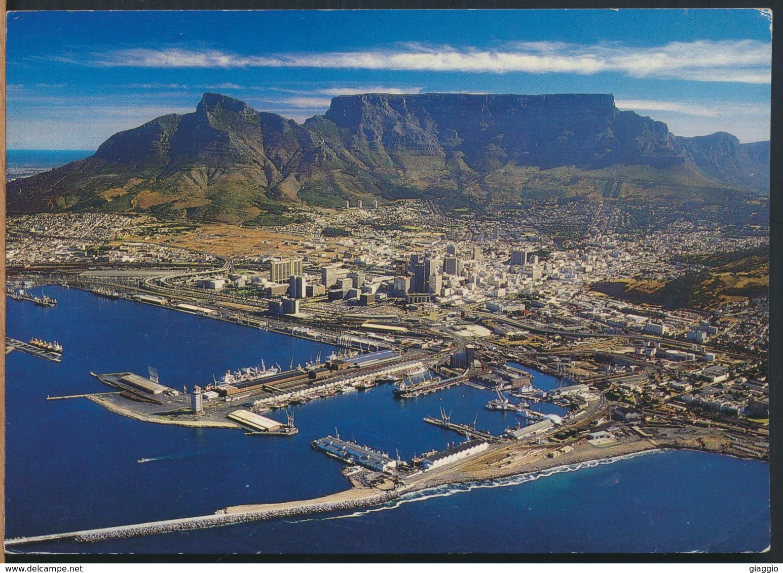 °°° 13063 - SOUTH AFRICA - CAPE TOWN VIEW - 1995 With Stamps °°° - Sud Africa