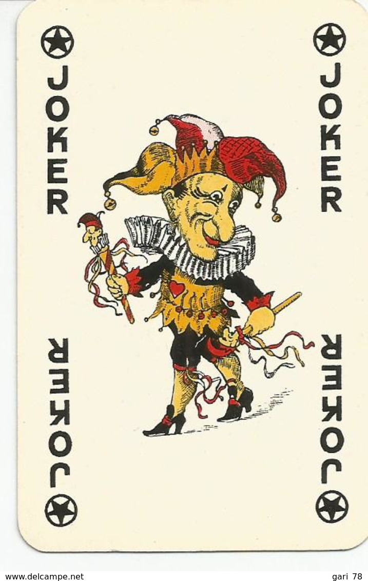 Carte à Jouer : JOKER D'un Côté Et Un Chien De L'autrevoiture Ancienne De L'autre - Playing Cards (classic)