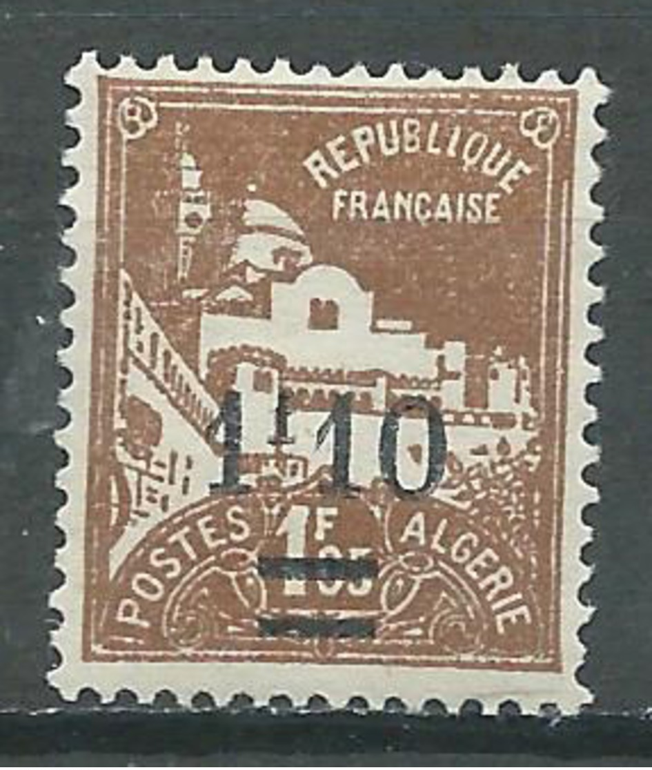 Algérie YT N°76 Mosquée De La Pêcherie Surchargé Neuf/charnière * - Unused Stamps