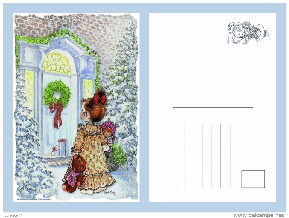 POSTAL SARAH KAY-86 - Dibujos De Niños