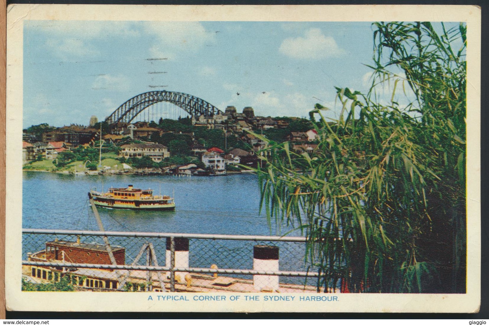 °°° 13077 - AUSTRALIA - A TYPICAL CORNER OF THE SYDNEY HARBOUR - 1961 °°° - Sydney