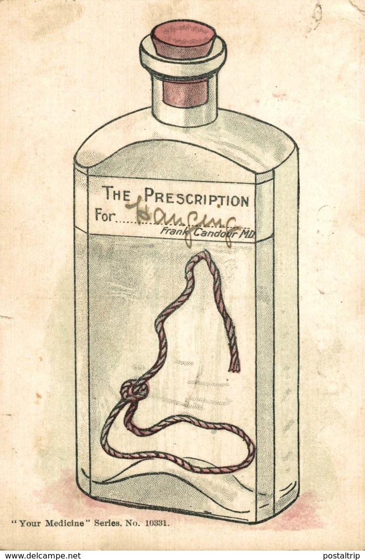 THE PRESCRIPTION FOR  HANGIN FRANK CANDOUR YOUR MEDICINE - Publicidad