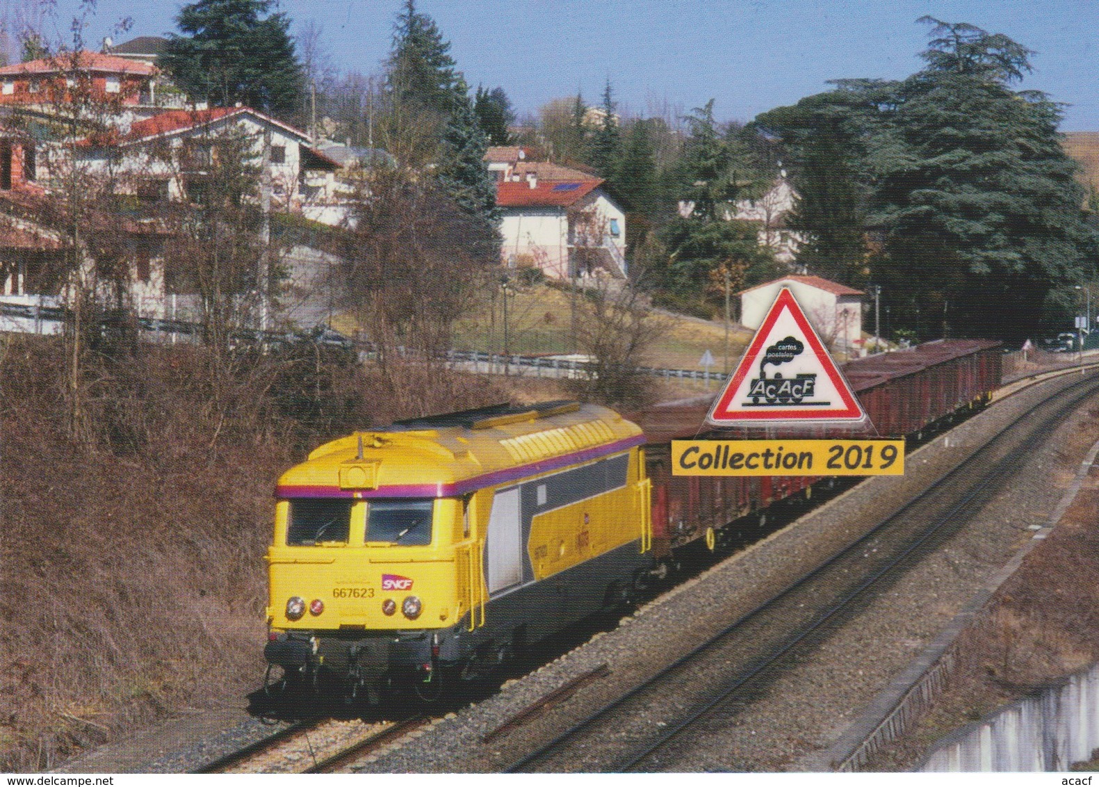 BB 67623 Et Train De Travaux à Montastruc-la-Conseillère (31) - - Trains