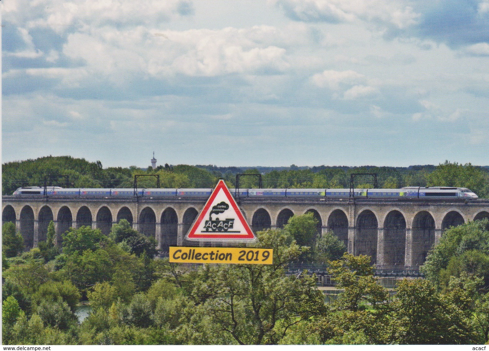 TGV Atlantique Paris-Poitiers Sur Le Viaduc De Monts (37) - - Ouvrages D'Art