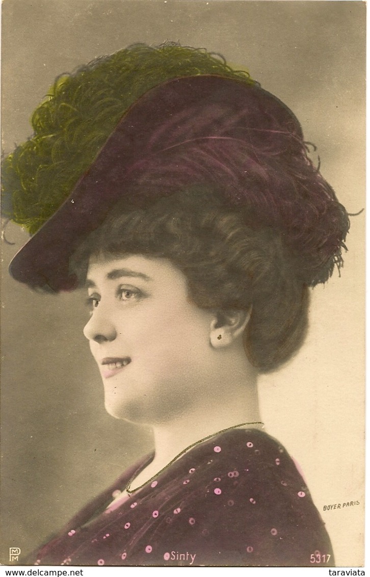 SINTY  Comédienne  Artiste Photo BOYER - Künstler