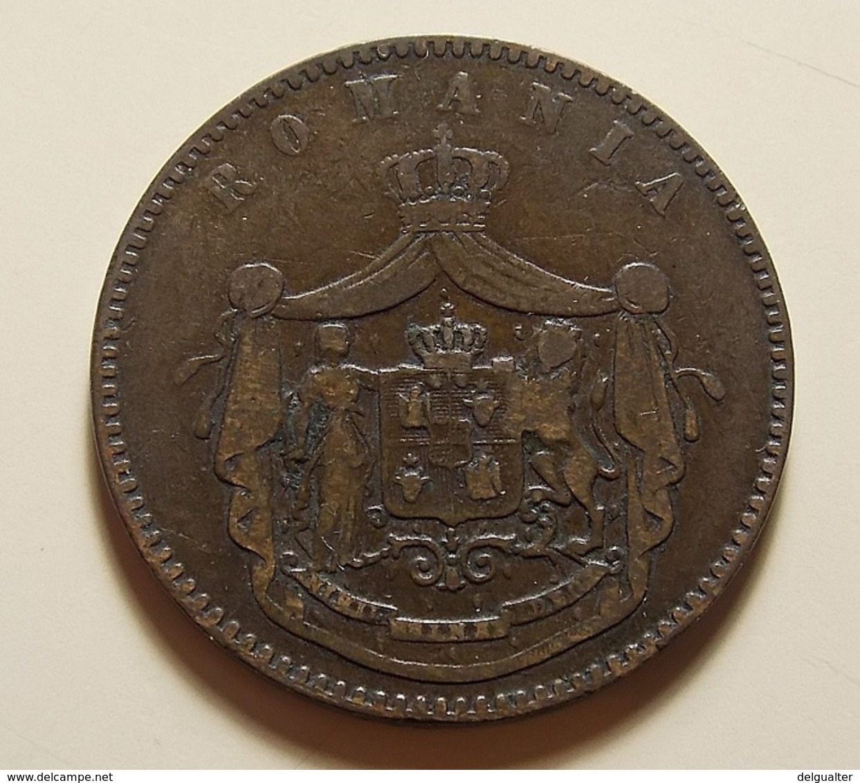 Romania 10 Bani 1867 - Roumanie