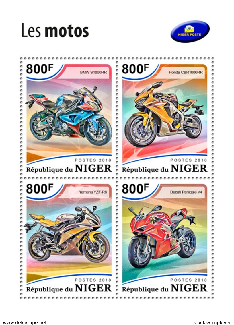 Niger 2018      Motorcycles   S201812 - Niger (1960-...)