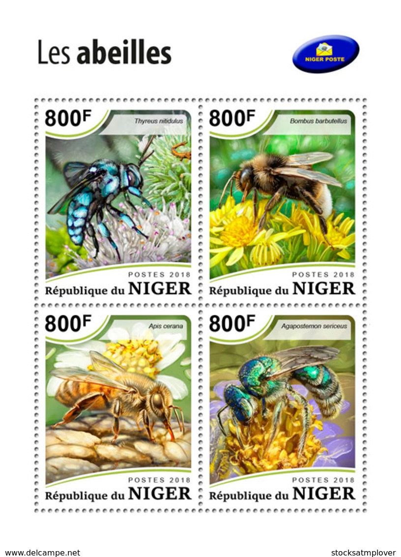 Niger 2018     Bees Fauna    S201812 - Niger (1960-...)