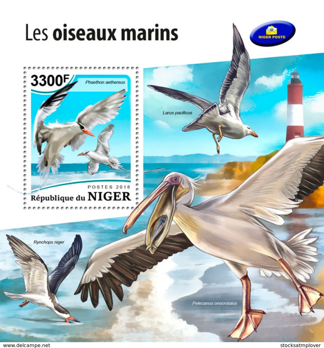 Niger 2018   Sea Birds  Fauna   S201812 - Niger (1960-...)