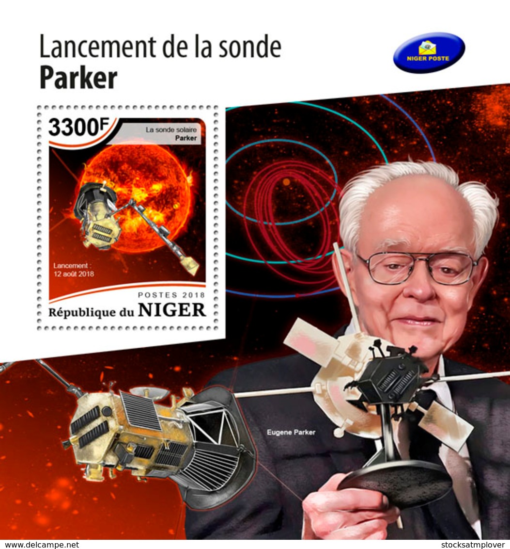 Niger 2018    The Launch Of Parker Solar Probe, Space    S201812 - Niger (1960-...)