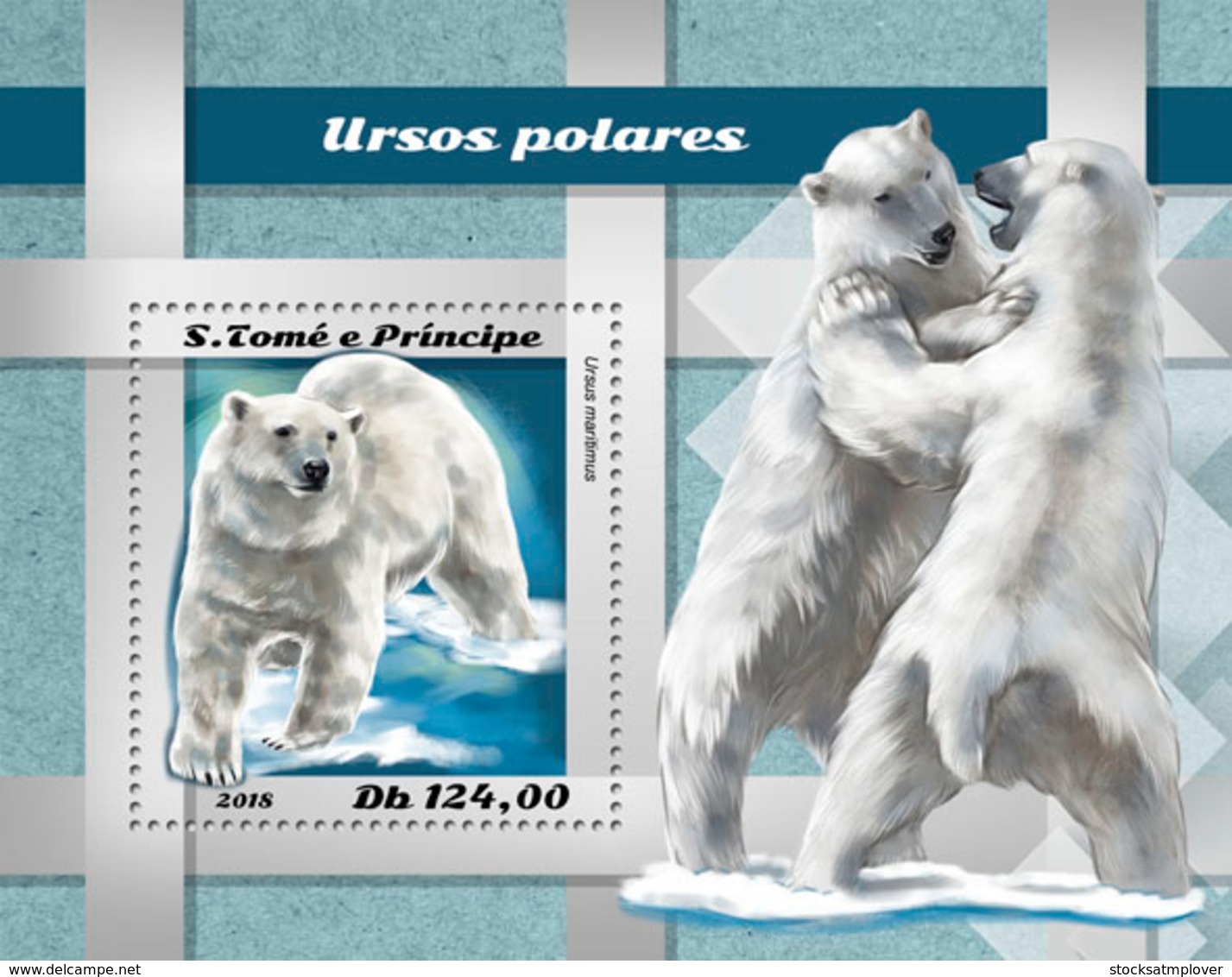 Sao Tome  2018    Fauna  Polar Bear   S201812 - Sao Tome And Principe