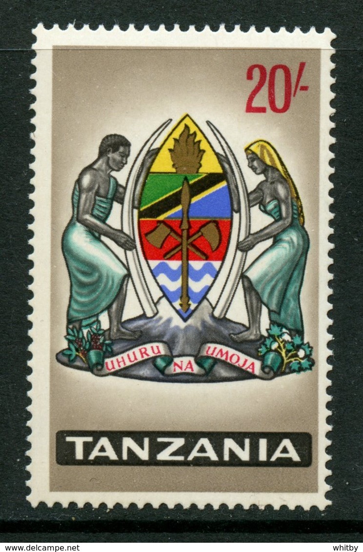 Tanzania 1965 20sh Coat Of Arms Issue #18  MNH - Tanzania (1964-...)