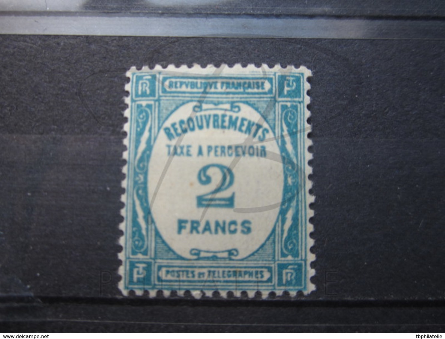 VEND TIMBRE TAXE DE FRANCE N° 61 , NEUF AVEC CHARNIERE !!! - 1859-1959 Mint/hinged