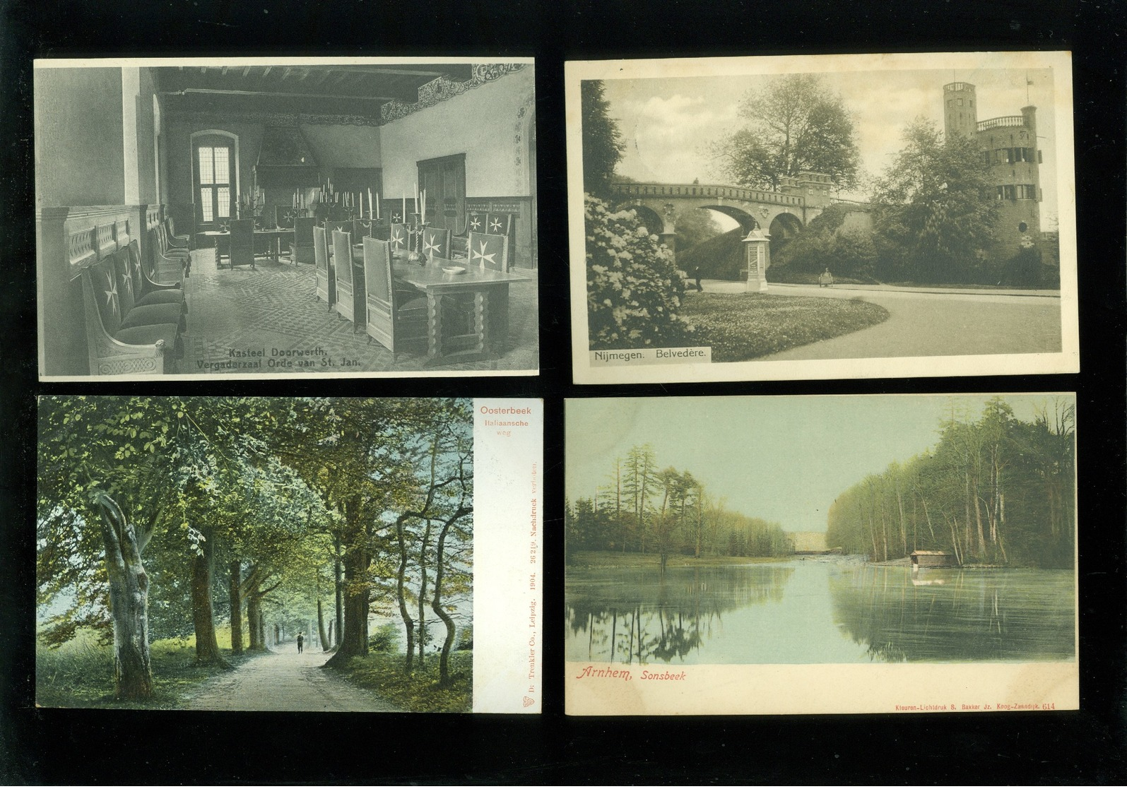 Mooi lot van 60 postkaarten van Nederland   Gelderland     - 60 scans