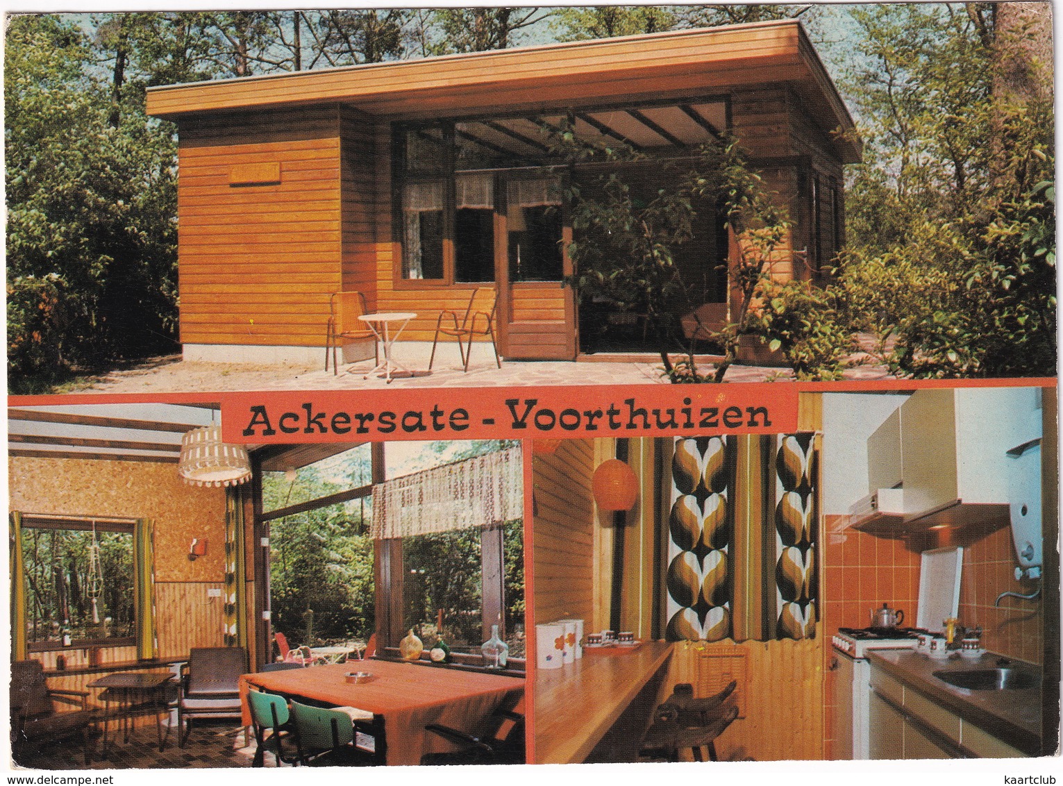 Voorthuizen - Camping En Bungalowpark 'Ackersate' - (Harremaatweg 26) : Rekreatiegebouw 'Het Karrewiel'   - (Gld.) - Barneveld