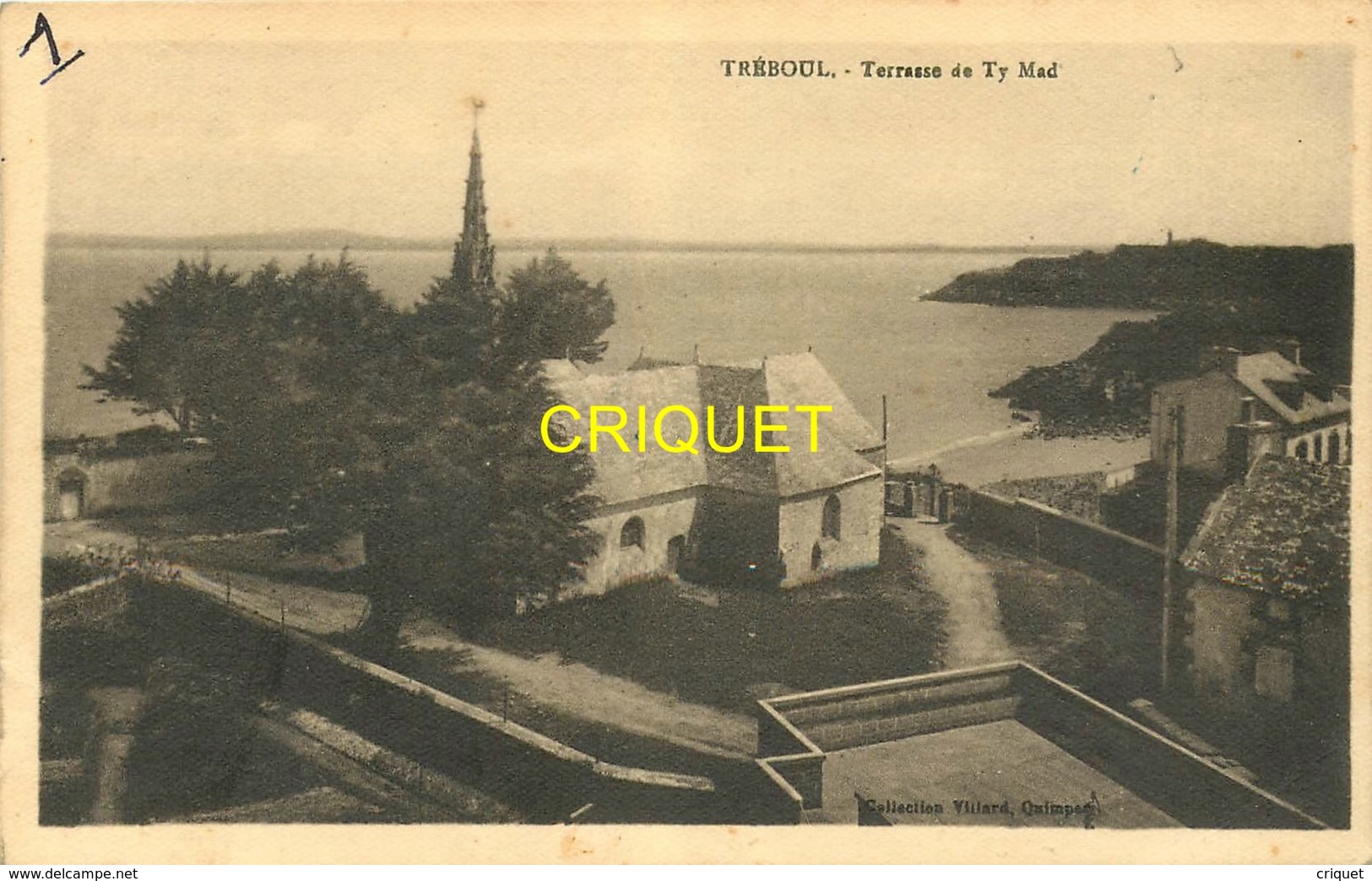 29 Tréboul, La Terrasse De Ty Mad, Carte Pas Courante - Tréboul