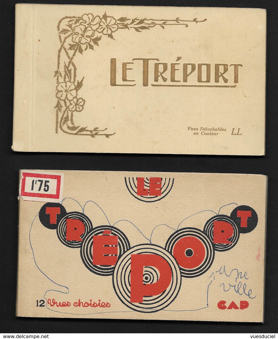 Le Tréport - 2 Carnets Comprenant 17 Cartes - CPA Seine Maritime 76 Normandie - Le Treport