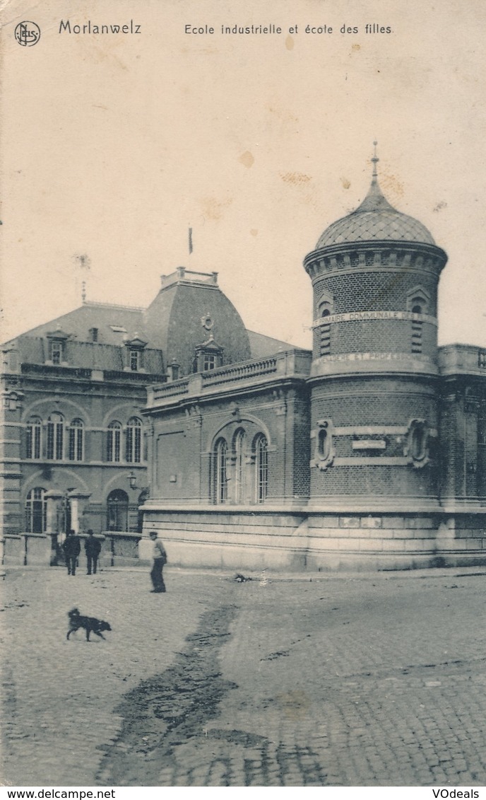 CPA - Belgique - Hainaut - Morlanwelz - Ecole Industrielle Et école Des Filles - Morlanwelz