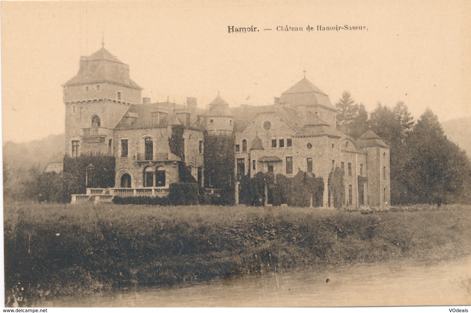 CPA - Belgique - Liège - Hamoir - Château De Hamoir-Lassus - Hamoir