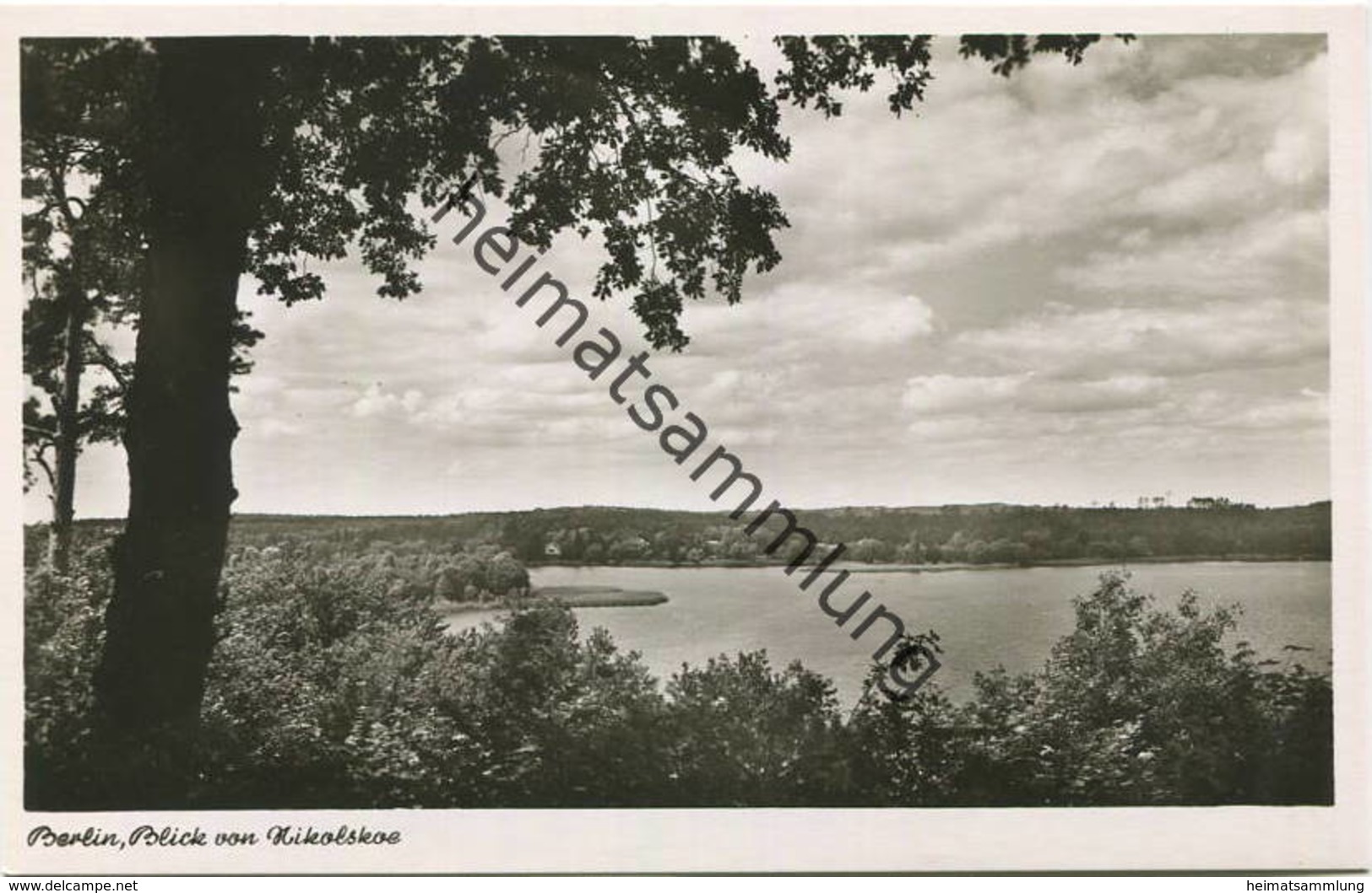 Berlin - Blick Von Nikolskoe - Foto-AK 1954 - Verlag Kunst Und Bild Berlin - Wannsee