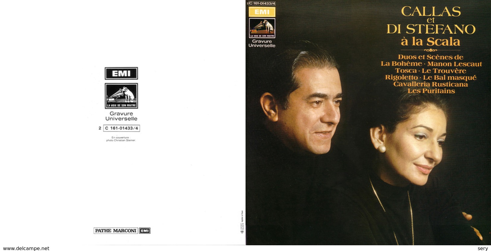 Superlimited Edition CD Callas&di Stefano. GRANDES SCENES DE L'OPERA ITALIEN. 2 Vol. - Oper & Operette