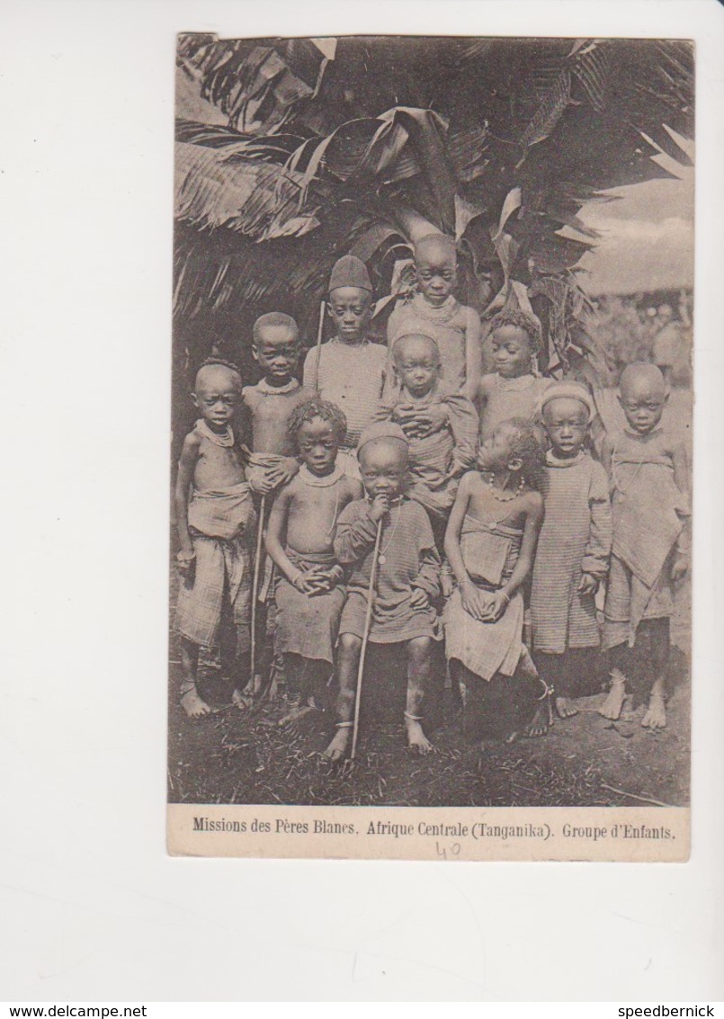 26757 Afrique Centrale - Missions Des Pères Blancs ( Tanganika ) - Groupe D'enfants -sans Ed - Tanzanie