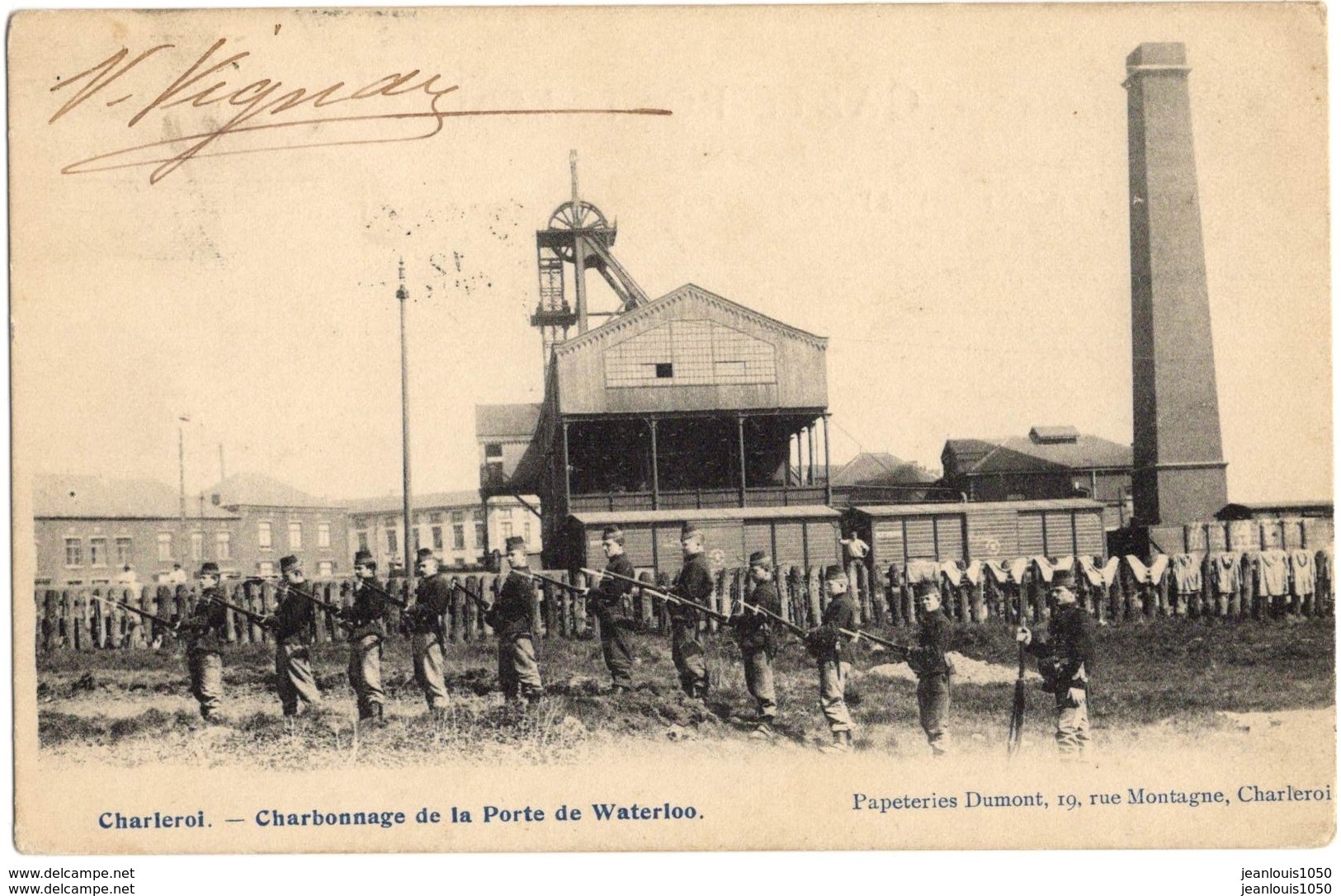 CHARLEROI CHARBONNAGE DE LA PORTE DE WATERLOO - Charleroi