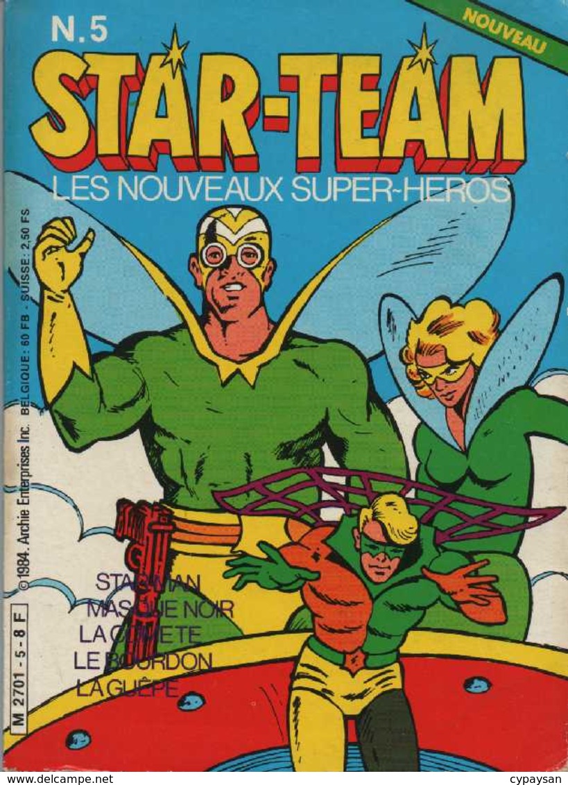 STAR TEAM N° 5 BE EUREDIF 08-1984 - Small Size