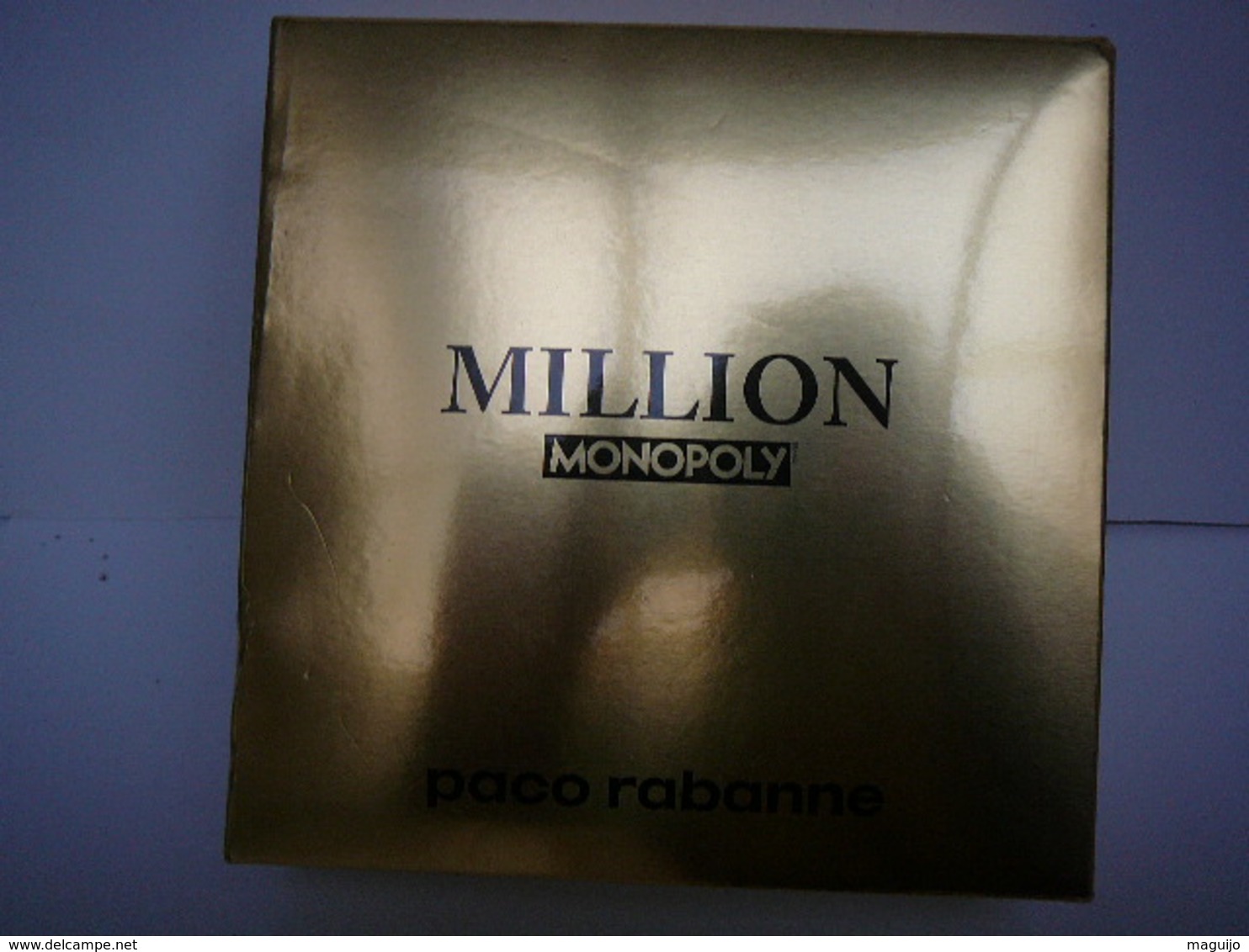 PACO RABANNE " MILLION MONOPOLY"  BON ETAT GENERAL ET COMPLET LIRE ATTENTIVEMENT ET VOIR !! - Miniaturen Flesjes Dame (met Doos)