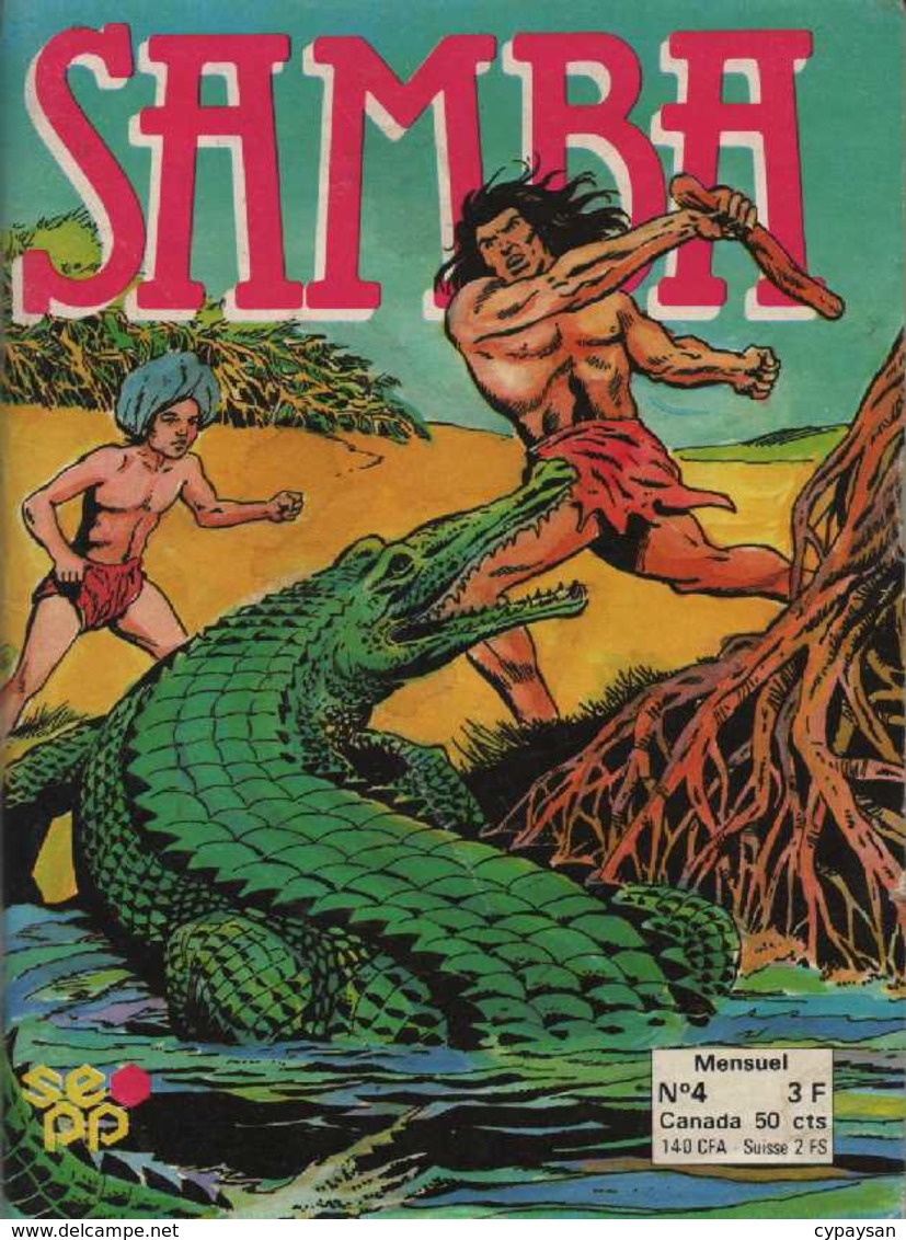 SAMBA N° 4 BE SEPP 03-1977 - Petit Format