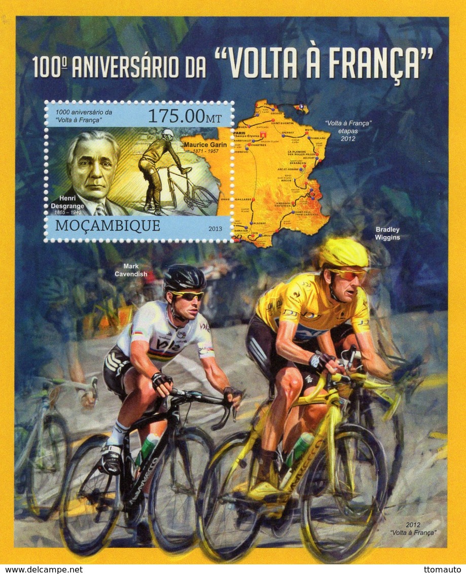 Mocambique  -  100e Anniversaire Tour De France/Volta A Franca  -   1v MS  Neuf/Mint MNH - Wielrennen