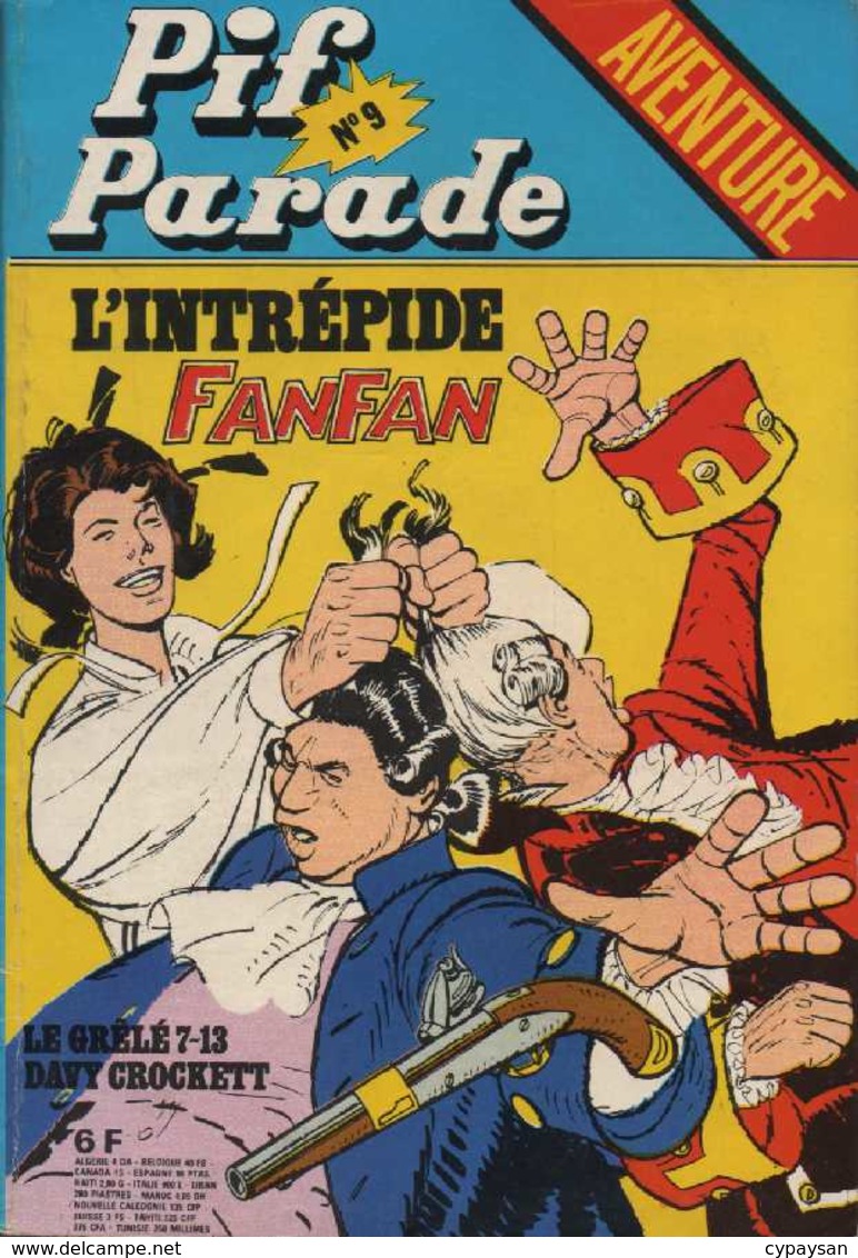 PIF PARADE N° 9 BE VAILLANT  09-1979 - Petit Format